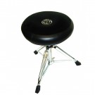 Roc-N-Soc Drum Throne Manual Spindle w/Round Black Seat