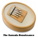 Hokema Sansula 9 Note Kalimba with Resonant Body and Remo Drumskin