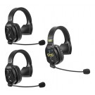  Saramonic WiTalk WT3S Full-Duplex 3-Person Wireless Intercom Headset System Single Ear Cup