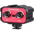 Saramonic SR-AX100, 2-CH 3.5mm Audio mixer for DSLR Camera and Camcorder Mixer