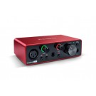 Focusrite Scarlett Solo Gen 3 USB C 2x2 Audio Interface