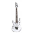 Ibanez JEMJRLWH Steve Vai Signature Jem Jr Left Handed Electric Guitar in White