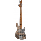 Cort GB Modern 5 Bass Guitar 5 String in Open Pore Charcoal Gray