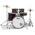 Pearl Roadshow 22" Fusion Plus Drum Kit Package in Red Wine