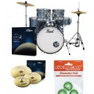 Pearl Roadshow Evolve 22" Fusion Plus Drum Kit Package in Charcoal Metallic