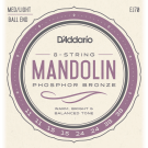 D'Addario EJ70 Phosphor Bronze Mandolin Strings Ball End  Medium/Light 11-38