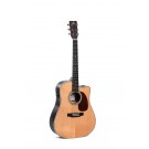 Sigma DTC-28HE Cutaway Electric / Acoustic Guitar