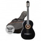 Ashton CG44 Nylon String Guitar Pack Black