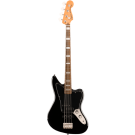 Squier Classic Vibe Jaguar Bass with Laurel Fingerboard in Black