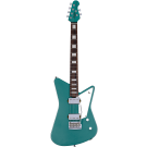 Sterling by Musician Mariposa Electric Guitar in Dorado Green