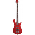 SX SWB1 TWR Electric Bass Guitar Neck Through in Transparent Wine Red