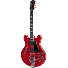 Eastman T64/v-T Hollowbody Electric Guitar in Antique Red Varnish 
