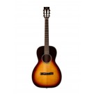 Tasman TA100P-E Parlour Acoustic Electric Guitar with Case