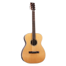 Tasman TA200O-E OM Style Acoustic Electric Guitar w/Case