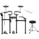Roland TD02KV V-Drum Electronic Drum Kit for Beginners