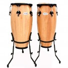 Toca 10" & 11" Synergy Wooden Conga Set in Natural