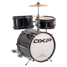 DXP 3pce Junior Drum Kit 3 in Black  