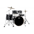Mapex Venus 5 Pce 22" Euro size Drum Kit in Black Galaxy Sparkle