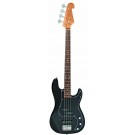 SX P&J Bass in Black includes Gig Bag