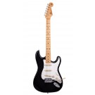 SX Vintage Style Electric Guitar in Black