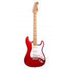SX Vintage Style Electric Guitar in Candy Apple Red