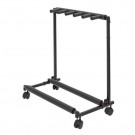 5 Way Rack Guitar Stand with Wheels