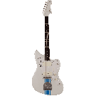 Fender 2023 Collection Made in Japan Traditional 60s Jazzmaster, Rosewood Fingerboard, Olympic White with Blue Competition Stripe