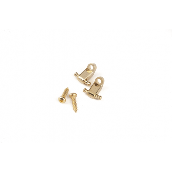 Fender (Parts) - American Standard String Guides (2) (Gold)