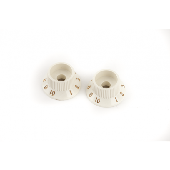 Fender (Parts) - Stratocaster S-1™ Switch Knobs, Parchment (2)