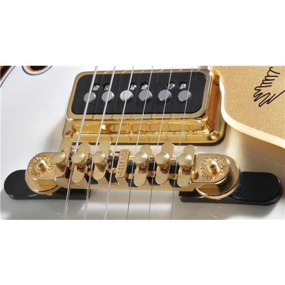 Gretsch (Parts) - Bridge Assembly, Synchro-Sonic™, Gold with Base