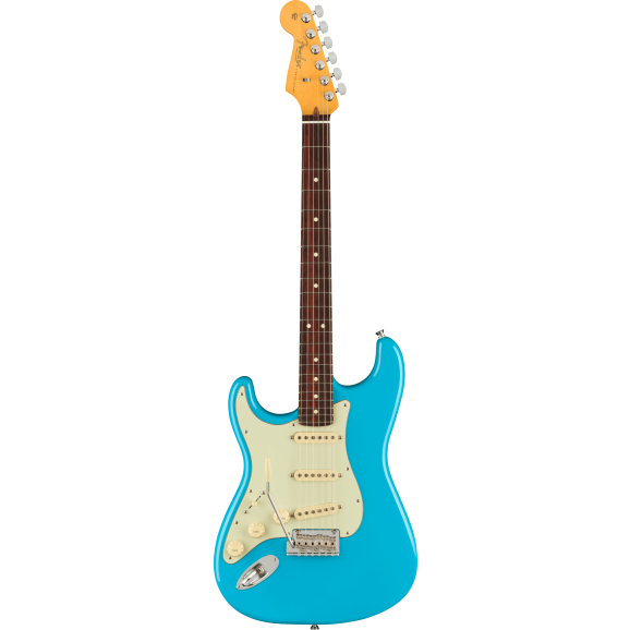 Fender American Professional II Stratocaster Left-Hand, Rosewood Fingerboard, Miami Blue