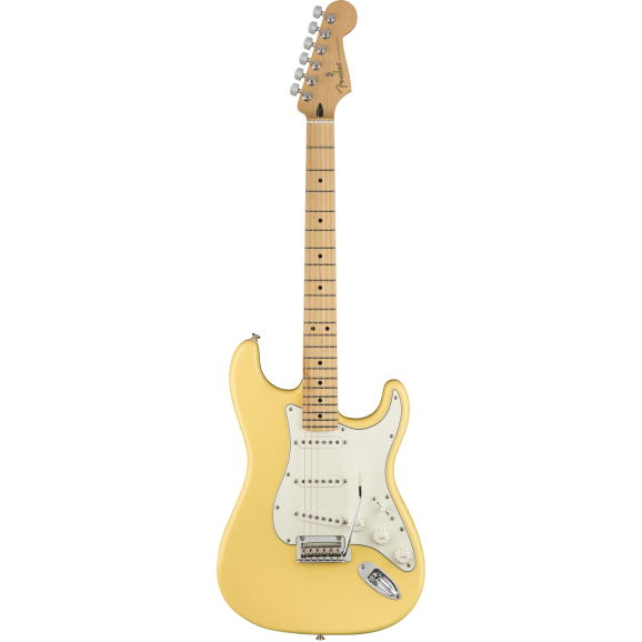 Fender Player Stratocaster with Maple Fingerboard in Buttercream 