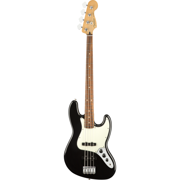 Fender Player Jazz Bass Guitar in Black (PF Fingerboard)