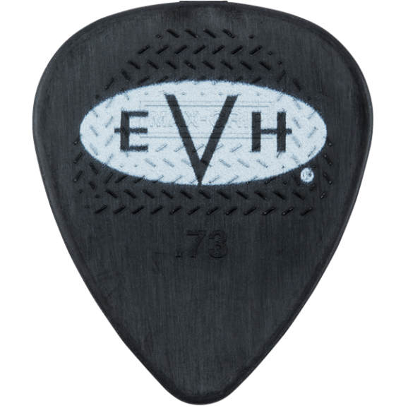 EVH Guitar Picks -  Black/White .73 mm 6 Count