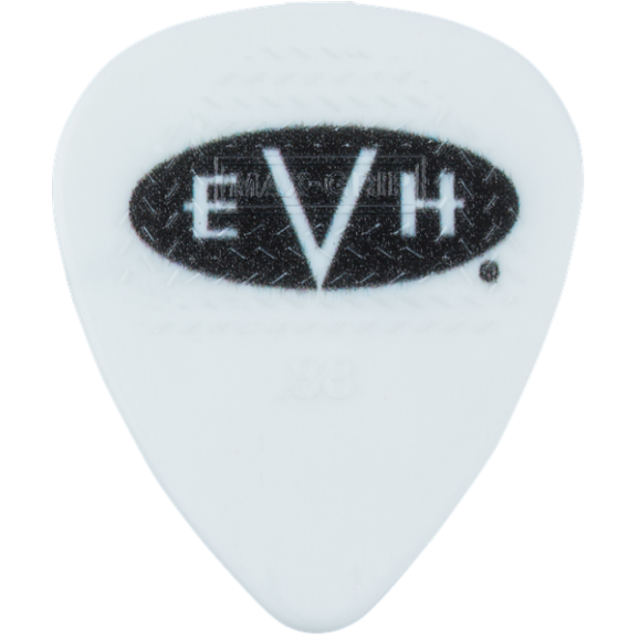 EVH Guitar Picks -  White/Black .88 mm 6 Count