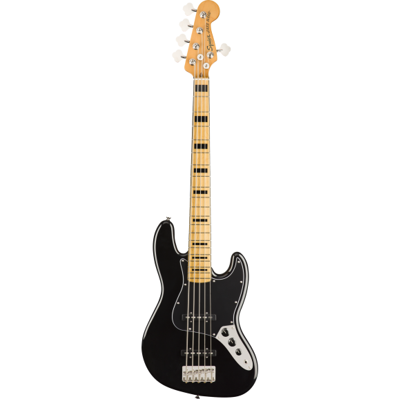 Squier Classic Vibe '70s Jazz Bass V, Maple Fingerboard, Black
