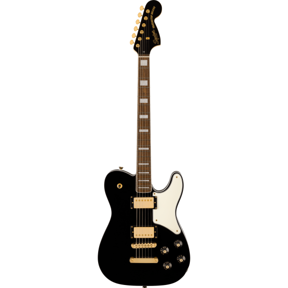 Squier Limited Edition Paranormal Troublemaker Telecaster Deluxe in Black