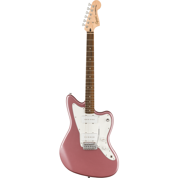 Squier Affinity Series Jazzmaster With Laurel Fingerboard With White Pickguard In Burgandy Mist