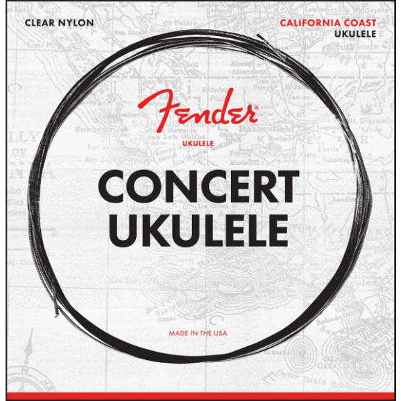Fender - Concert Ukulele Strings - Set of Four