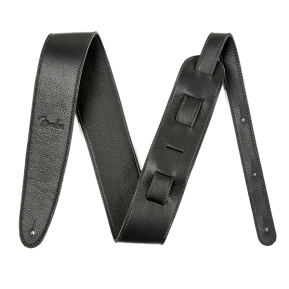 Fender - Artisan Crafted Leather Strap - 2.5" Black