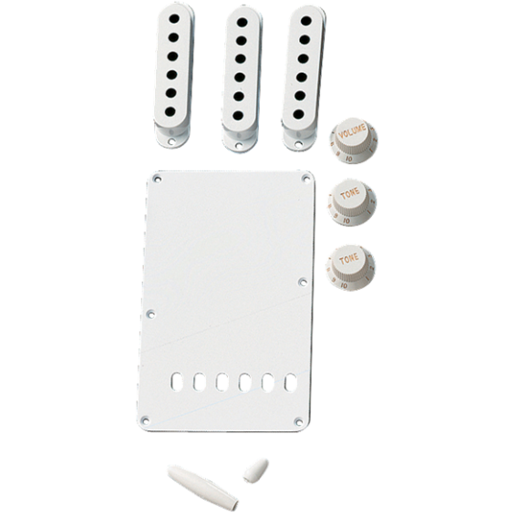 Fender (Parts) - Accessory Kit, Vintage-Style Stratocaster, White