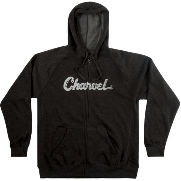 Charvel Logo Hoodie, Charcoal, M