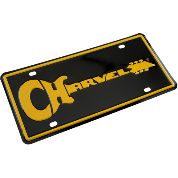 Charvel Guitar Logo License Plate