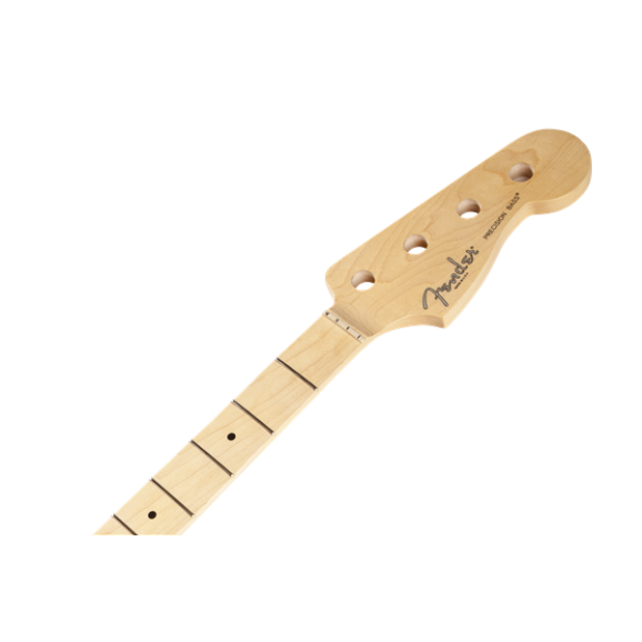 Fender (Parts) - American Standard Precision Bass Neck, 20 Medium Jumbo Frets, Maple