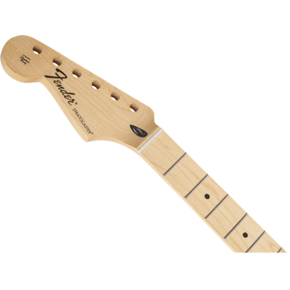 Fender (Parts) - Standard Series Stratocaster LH Neck, 21 Medium Jumbo Frets, Maple