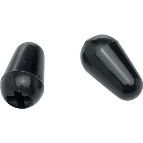 Fender (Parts) - Stratocaster Switch Tips, Black (2)