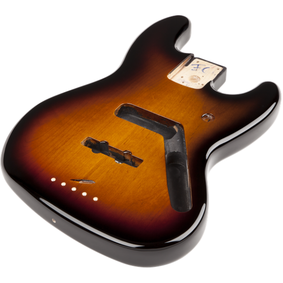 Fender (Parts) - Standard Series Jazz Bass Alder Body, Brown Sunburst