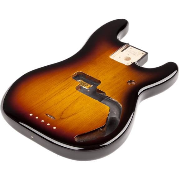 Fender (Parts) - Standard Series Precision Bass Alder Body, Brown Sunburst