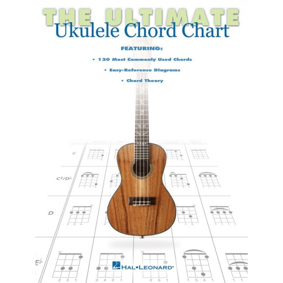 The Ultimate Ukulele Chord Chart -  Various   (Ukulele)  - Hal Leonard. Softcover Book