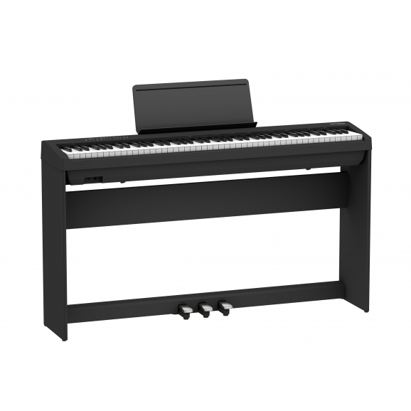 Roland FP30X Digital Piano Kit Bundle in Black 
